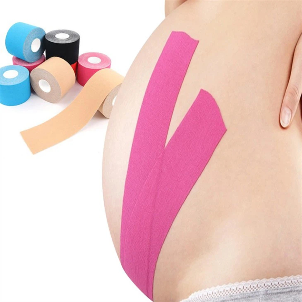 Graviditet Cotton Support Kinesiology Tape
