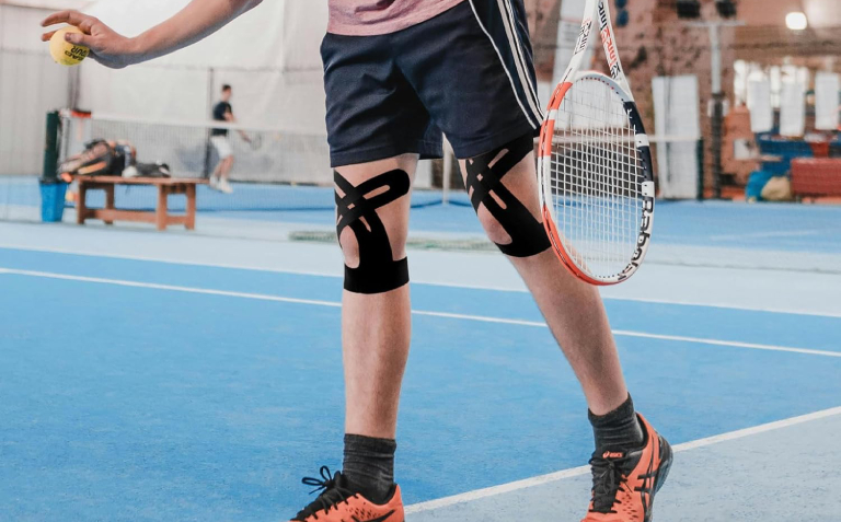 Forkuttet kinesiologitape muskelplaster 