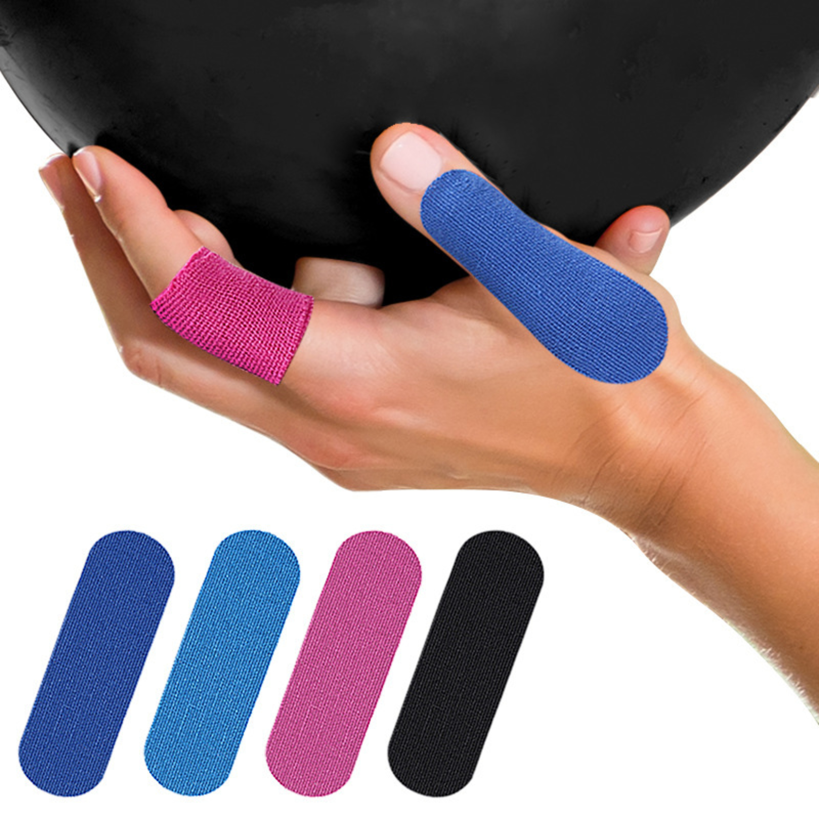 Pre-Cut Shape Kinesiology Tape Muskellapp for finger og tå