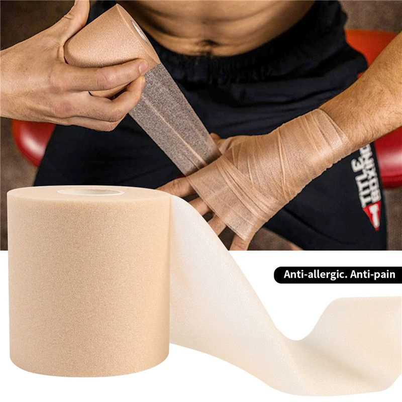 Skum Underwrap Pre-Wrap | Pustende pre-tape-omslag for atletisk taping, hudbeskyttelse og enkel fjerning Skum Underwrap Pre-Wrap | Pustende pre-tape-omslag for atletisk taping, hudbeskyttelse og enkel fjerning