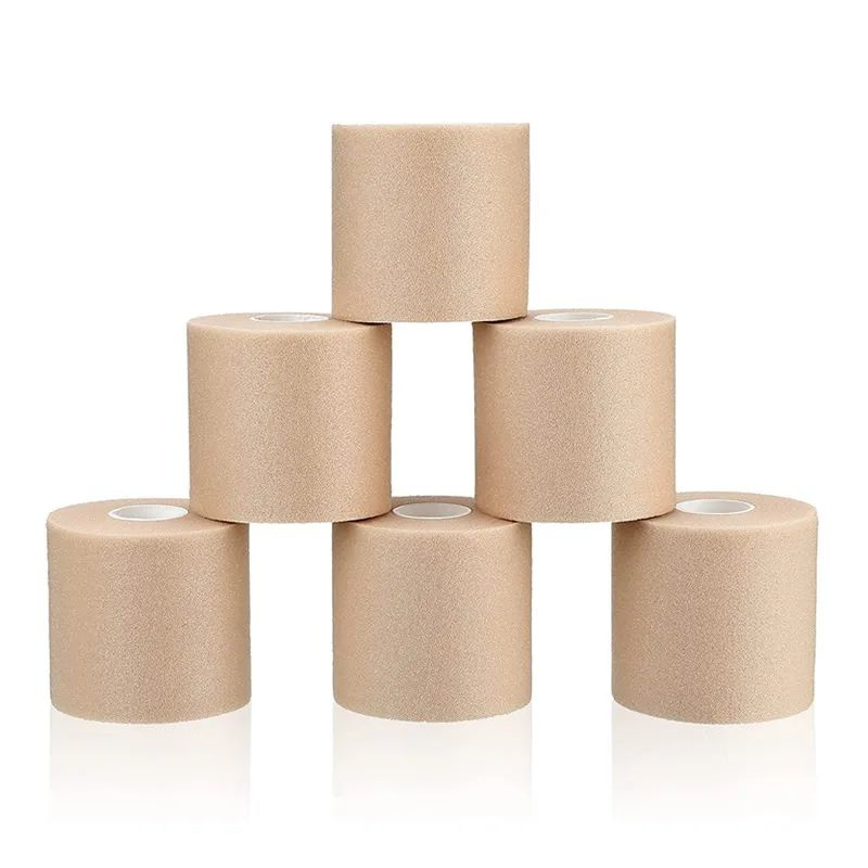 Skum Underwrap Pre-Wrap | Pustende pre-tape-omslag for atletisk taping, hudbeskyttelse og enkel fjerning Skum Underwrap Pre-Wrap | Pustende pre-tape-omslag for atletisk taping, hudbeskyttelse og enkel fjerning